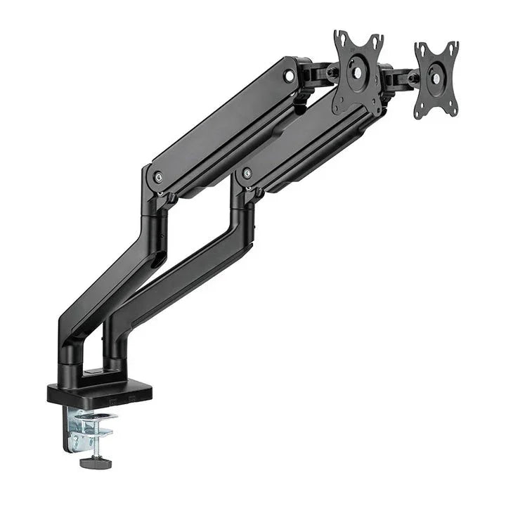 Twisted Minds Dual Monitor Mechanical Spring Monitor Arm -Black (Fit Screen Size 17 Twisted Minds Dual Monitor Mechanical Spring Monitor Arm -Black (Fit Screen Size 17